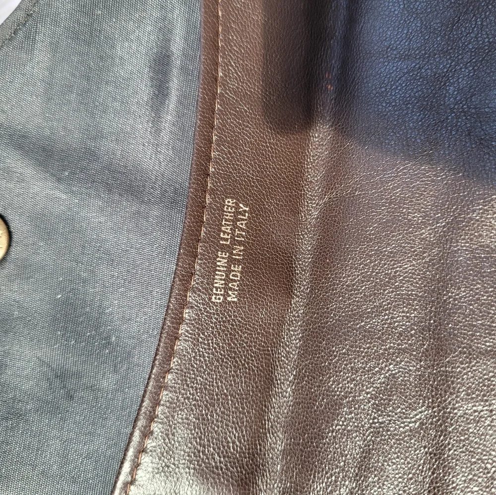 Fiocchi Italy Genuine Leather Purse Brown